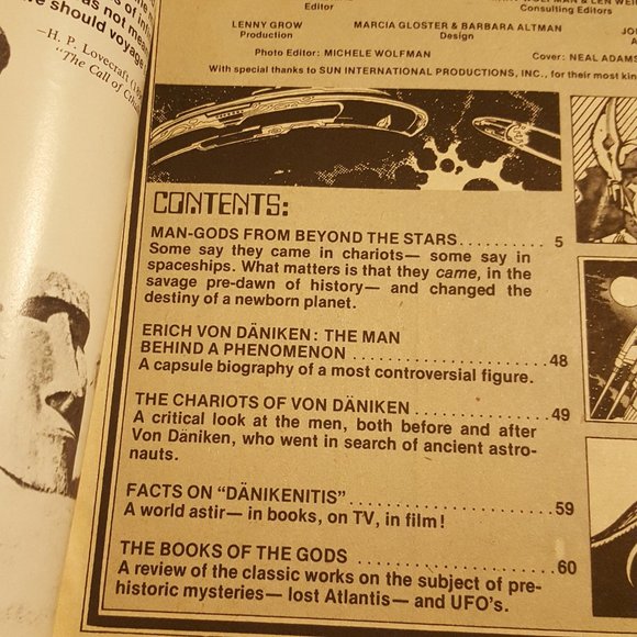 Vintage 1975 MARVEL PREVIEW #1 MAGAZINE MAN-GODS - Picture 12 of 13